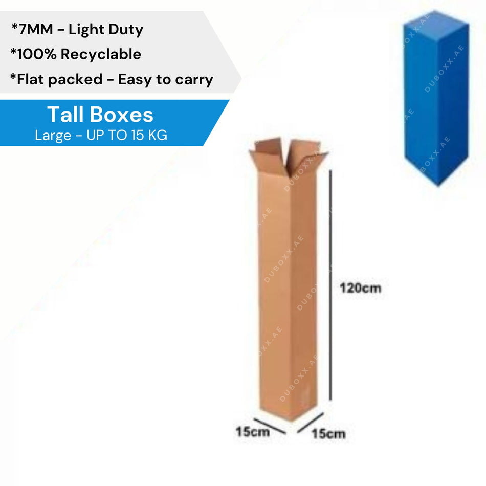 Shipping Carton Box 15x15x120CM-5Ply