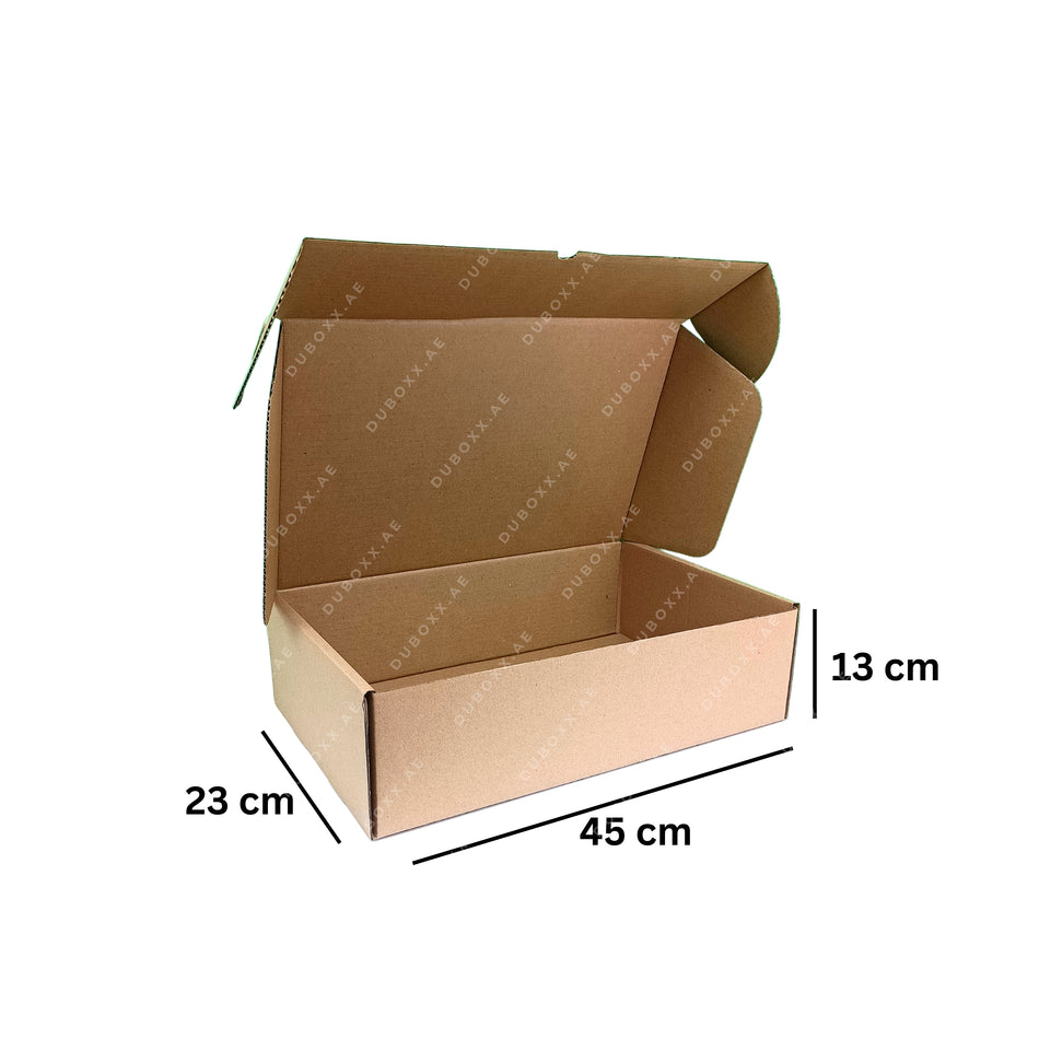 E-Commerce Boxes XLarge-45x29x13CM-Brown/White