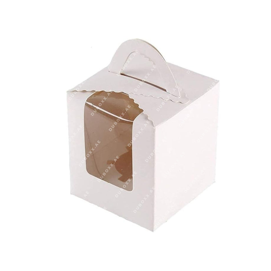 CupCake Boxes Plain White -5Sizes-12Pcs/Pack