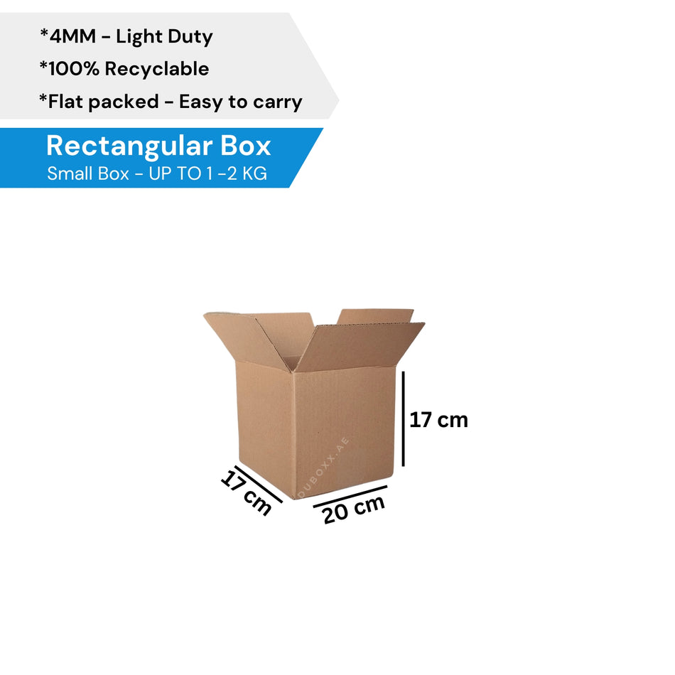 Shipping Carton Box 20x17x17CM-3Ply