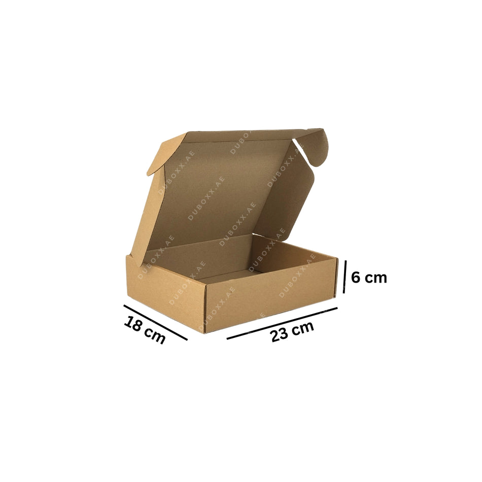 E-Commerce Boxes Mailer-II -23x18x6 CM White/Brown