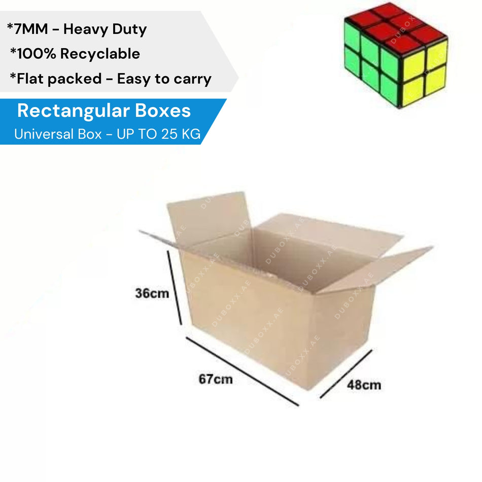 Shipping Carton Box 67x48x36CM-5Ply