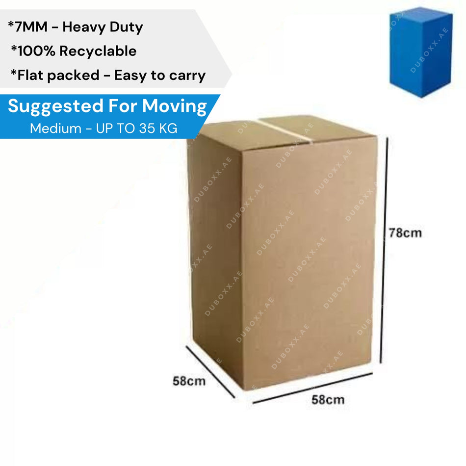 Shipping Carton Box 58x58x78CM-5Ply