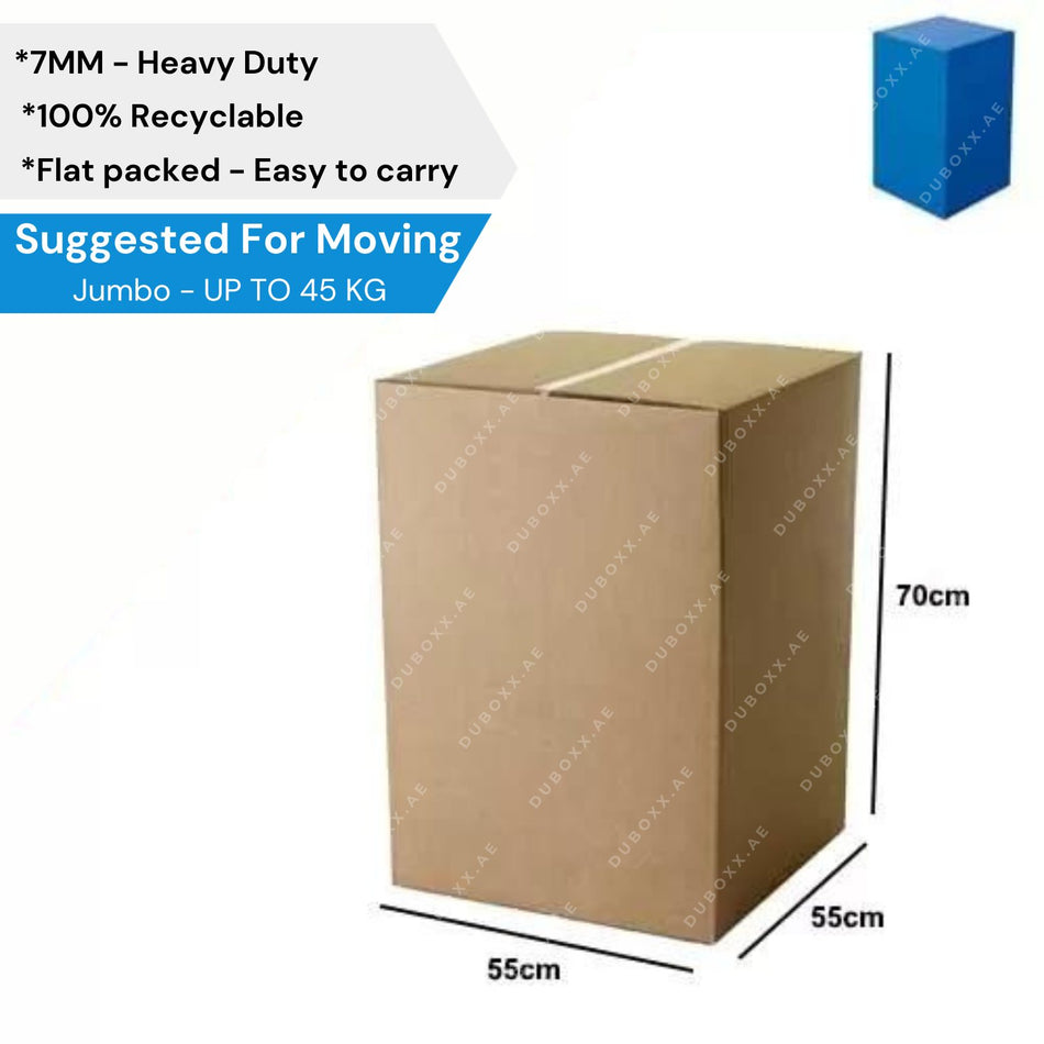 Shipping Carton Box 55x55x70CM-5Ply