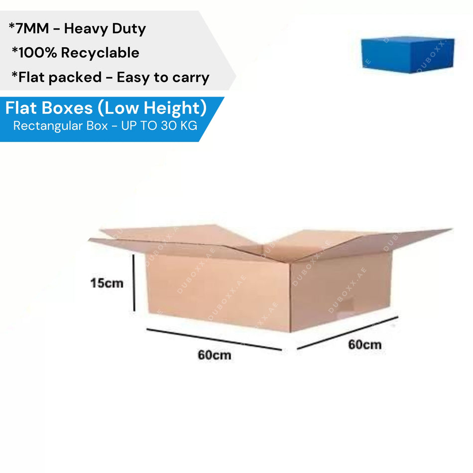 Shipping Carton Box 60x60x15CM-5Ply