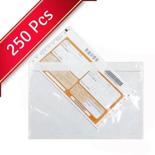 Packing Slip Plastic Pouch 60mic