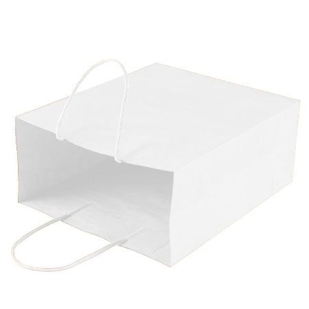 Paper Bags Twisted Handle-100Gsm-250Pcs/Box-Brown/Black/White