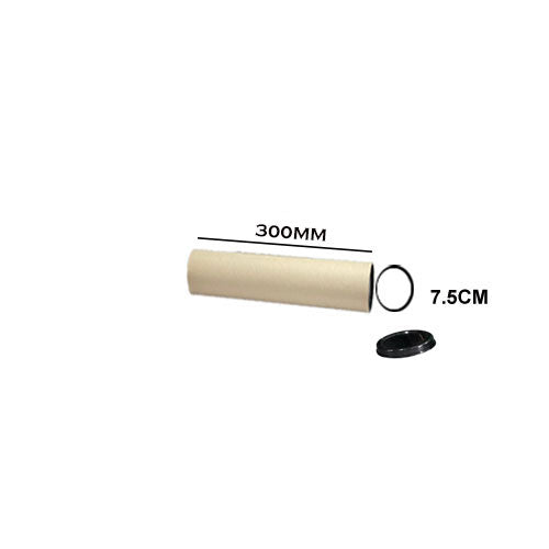 Mailing Tubes With End Caps- 300MM X 75MM Diameter