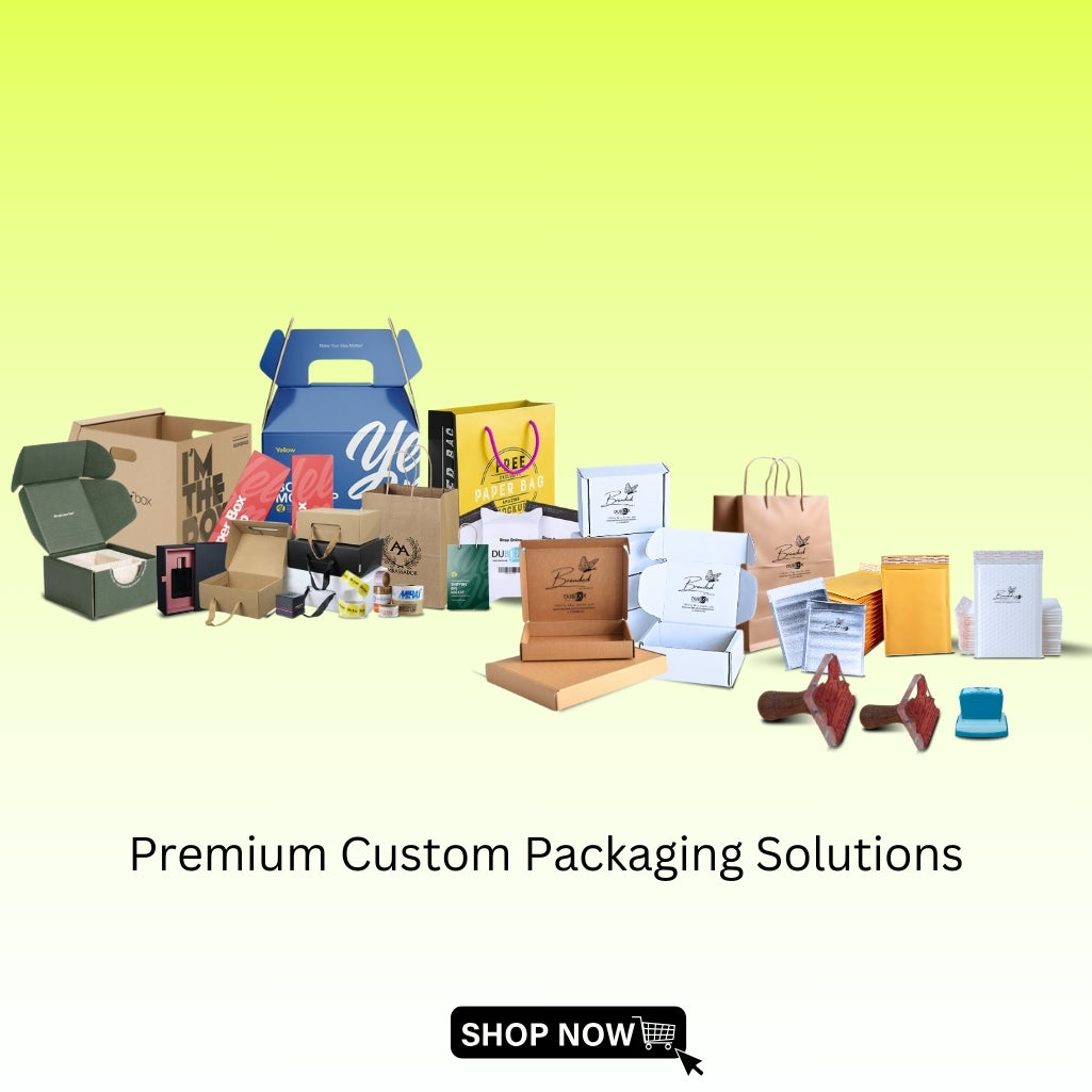 premium custom packaging solutions..