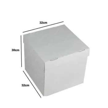 Bakery Boxes, Cake Boxes-12ps with Clear Window. Cookie Boxes for Gift  Giving. Disposable Cake Box for Pastries, Cookies, Pie, Donuts, Cupcakes:  Buy Online at Best Price in UAE - Amazon.ae